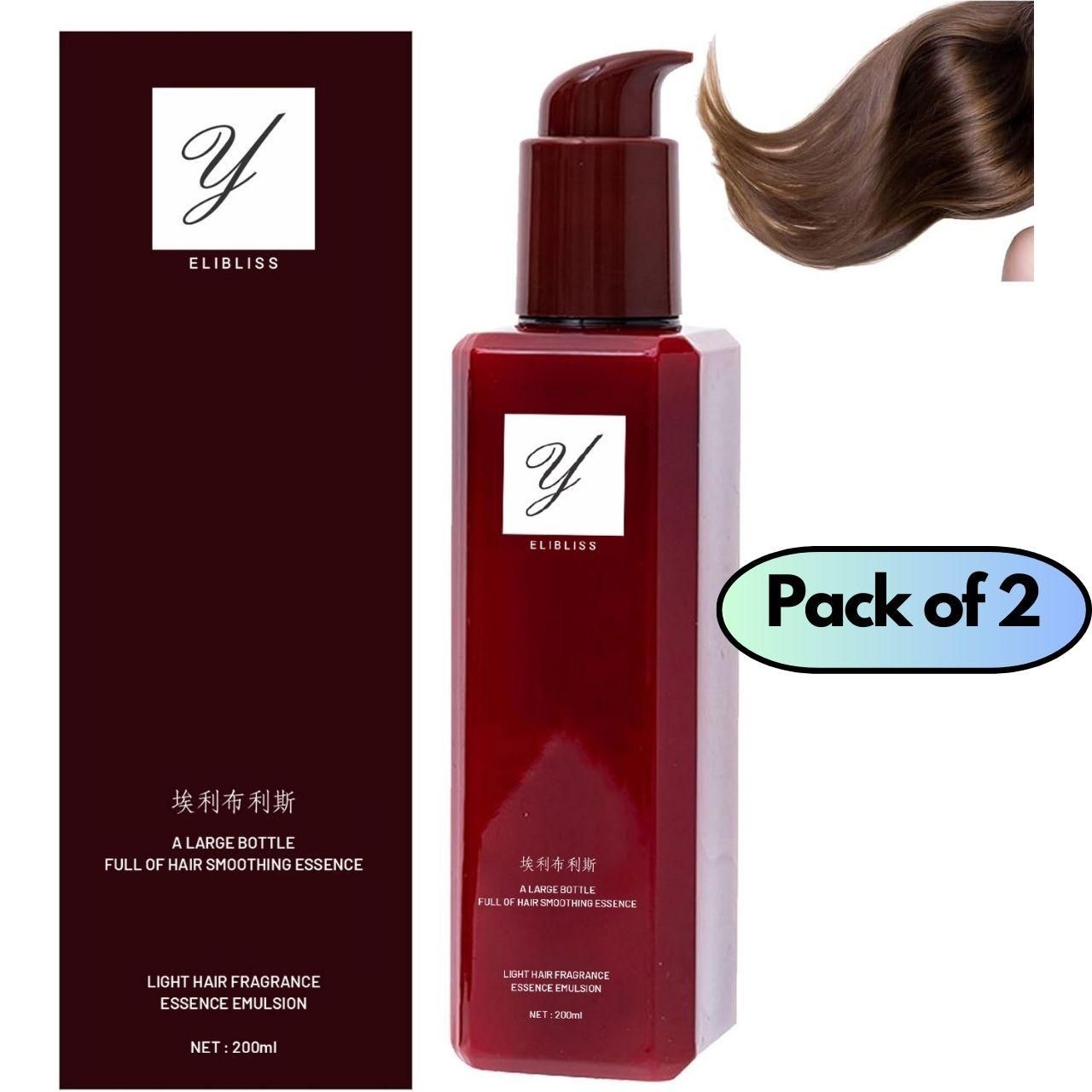 Elibliss A Large Bottle Full of Hair Smoothing Essence 400ml Pack of 2