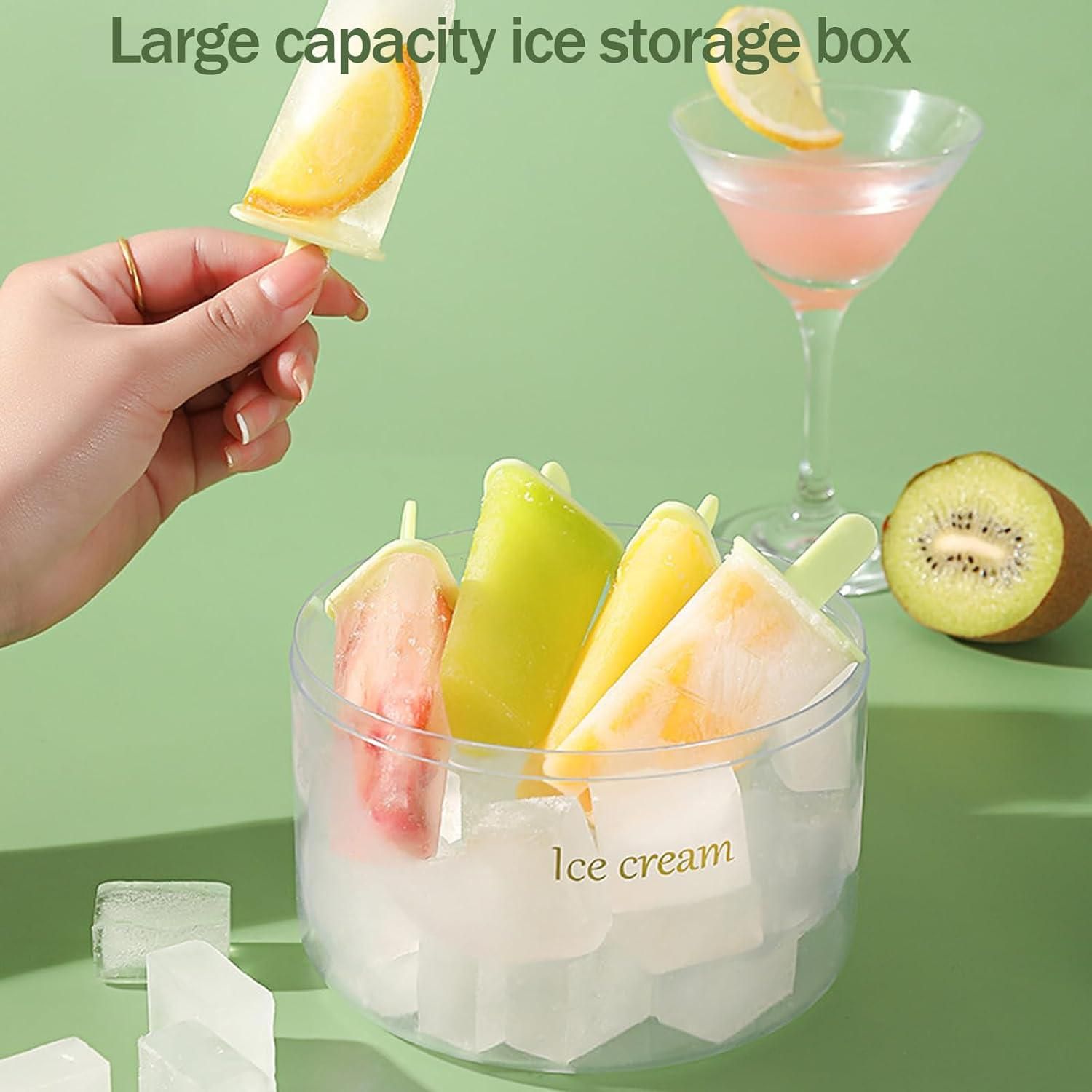 Reusable DIY 8 Pieces Ice Pop Mould - JSM