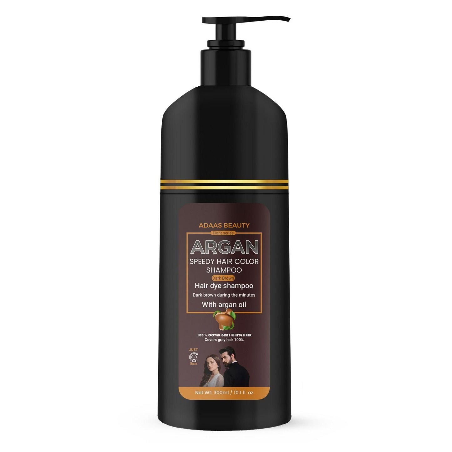 Argan Speedy Hair Color Shampoo 300ml Pack of 1 - JSM